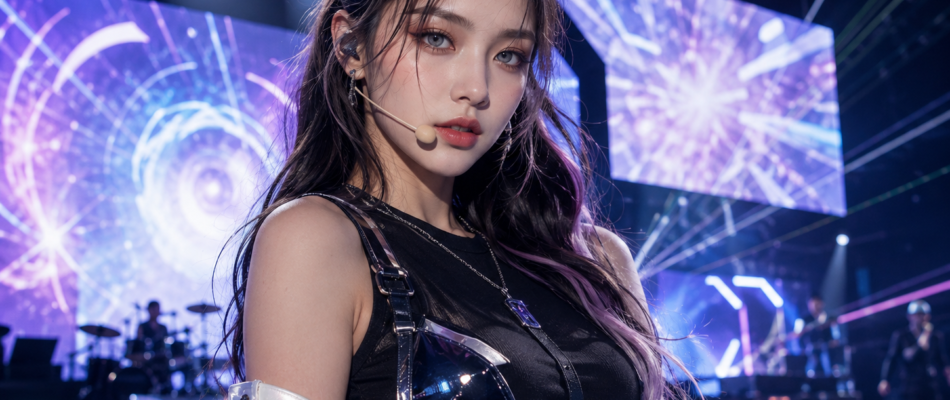 Concert Looks with Contact Lenses