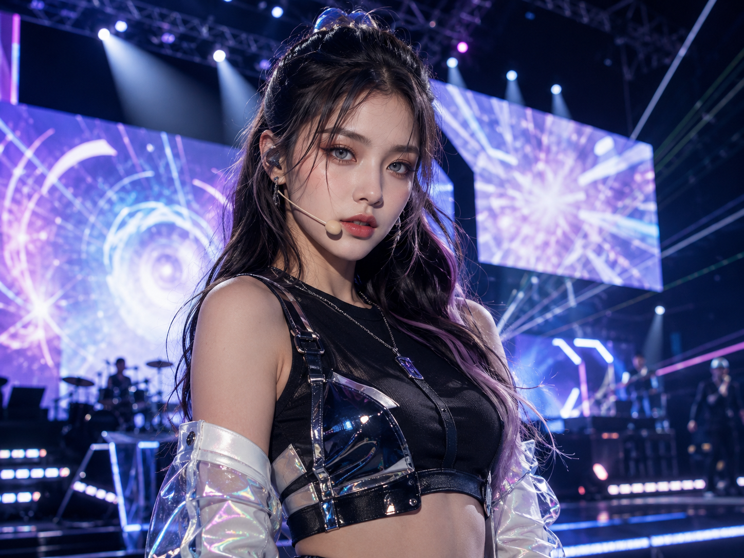 Concert Looks with Contact Lenses